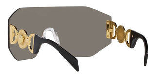 Versace VE 2258 unisex Gold Shield Sunglasses