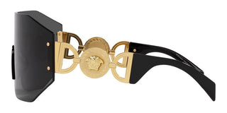 Versace VE 2258 unisex Gold Shield Sunglasses