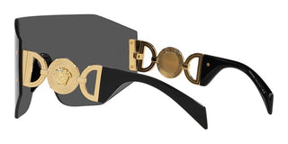 Versace VE 2258 unisex Gold Shield Sunglasses