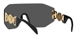 Versace VE 2258 unisex Gold Shield Sunglasses