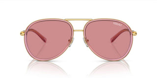 Versace VE 2260 unisex Pink Pilot Sunglasses