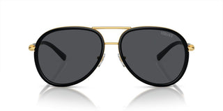 Versace VE 2260 unisex Black Pilot Sunglasses