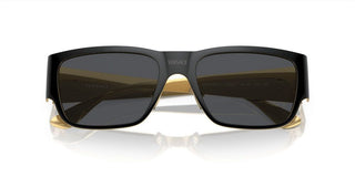 Versace VE 2262 men Black Squared Sunglasses