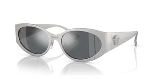 Versace VE 2263 women Silver Round Sunglasses