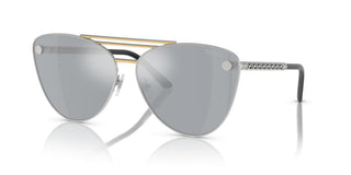 Versace VE 2267 women Silver Cat Eye Sunglasses