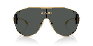 Versace VE 2268 men Gold Shield Sunglasses