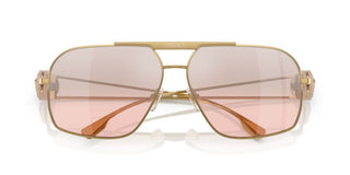 Versace VE 2269 men Gold Pilot Sunglasses