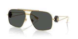 Versace VE 2269 men Gold Pilot Sunglasses