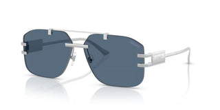 Versace VE 2275 men Silver Squared Sunglasses