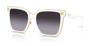 Versace VE 2278D women White Squared Sunglasses