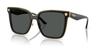 Versace VE 2278D women Black Squared Sunglasses