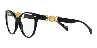 Versace VE 3334 women Black Geometric Eyeglasses