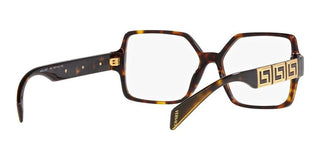 Versace VE 3337 women Havana Squared Eyeglasses