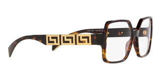 Versace VE 3337 women Havana Squared Eyeglasses