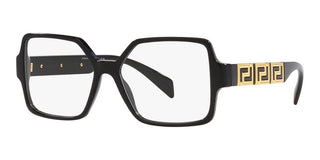 Versace VE 3337 women Black Squared Eyeglasses