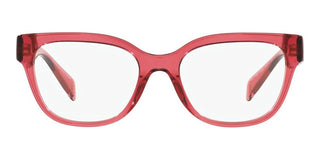 Versace VE 3338 women Red Squared Eyeglasses