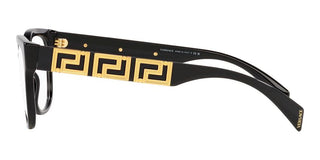 Versace VE 3338 women Black Squared Eyeglasses