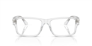 Versace VE 3342 men Transparent Geometric Eyeglasses