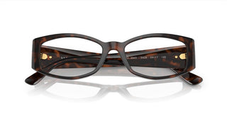 Versace VE 3343 women Havana Geometric Eyeglasses