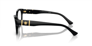 Versace VE 3344 women Black Squared Eyeglasses