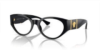 Versace VE 3345 women Black Geometric Eyeglasses