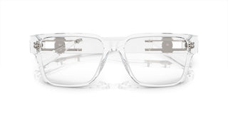 Versace VE 3346 men Transparent Geometric Eyeglasses