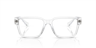 Versace VE 3346 men Transparent Geometric Eyeglasses