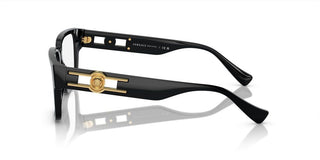 Versace VE 3346 men Black Geometric Eyeglasses