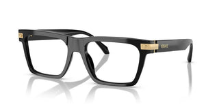 Versace VE 3354 men Black Rectangle Eyeglasses