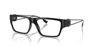 Versace VE 3359 men Black Rectangle Eyeglasses