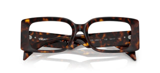 Versace VE 3362U women Havana Rectangle Eyeglasses