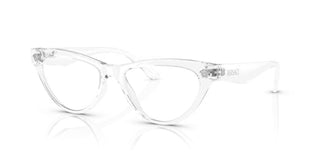 Versace VE 3364U women Transparent Cat Eye Eyeglasses