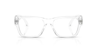 Versace VE 3368U men Transparent Squared Eyeglasses