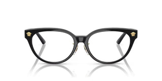 Versace VE 3370D women Black Rectangle Eyeglasses