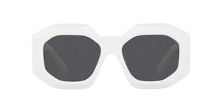 Versace VE 4424U women White Geometric Sunglasses