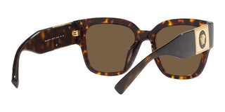 Versace VE 4437U women Havana Geometric Sunglasses