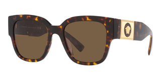 Versace VE 4437U women Havana Geometric Sunglasses