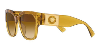 Versace VE 4437U women Yellow Geometric Sunglasses