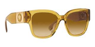 Versace VE 4437U women Yellow Geometric Sunglasses