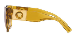 Versace VE 4437U women Yellow Geometric Sunglasses