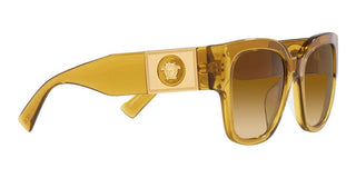 Versace VE 4437U women Yellow Geometric Sunglasses