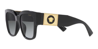 Versace VE 4437U women Black Geometric Sunglasses