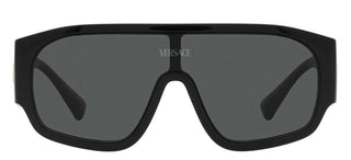 Versace VE 4439 women Black Shield Sunglasses