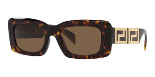 Versace VE 4444U women Havana Butterfly Sunglasses