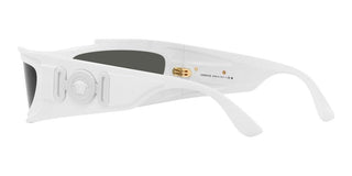 Versace VE 4446 men White Visor Sunglasses