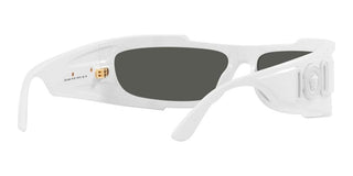 Versace VE 4446 men White Visor Sunglasses