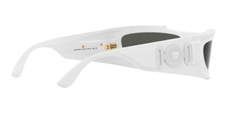 Versace VE 4446 men White Visor Sunglasses