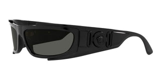 Versace VE 4446 men Black Visor Sunglasses