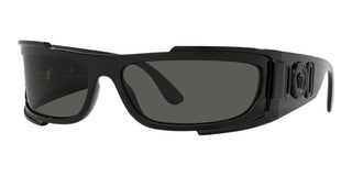 Versace VE 4446 men Black Visor Sunglasses