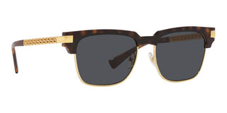 Versace VE 4447 men Havana Geometric Sunglasses